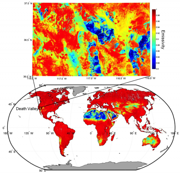 ASTER Global Emissivity Database 100 Times More Detailed than its