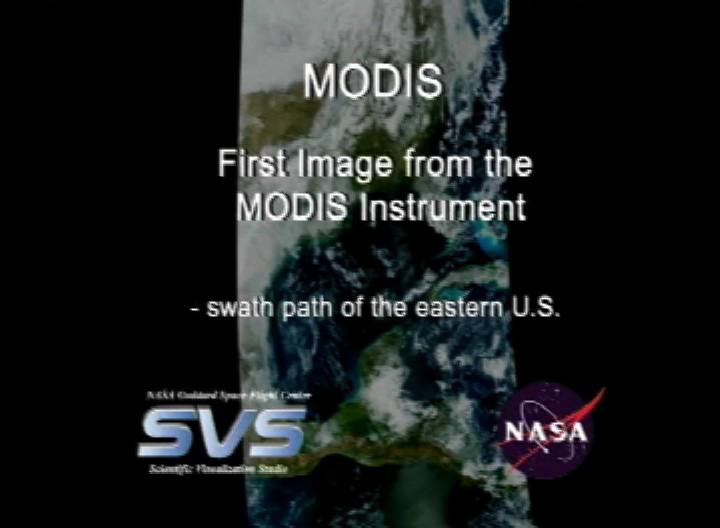 Original introductory slide summarizing the first "First Light" video created by NASA's Scientific Visualization Studio. 